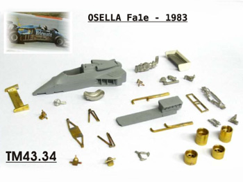 Total Model 43.34 Osella FA1E F.1 Alfa Romeo 