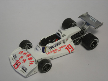 Modellismo 90 K.015 Surtees TS 19 F.1 Ford Theodore Racing Japan GP 76