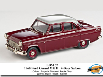 Lansdowne LDM 57 Ford Consul Mk II Saloon