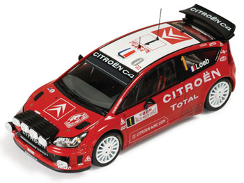 IXO RAM 206 Citroen C4 WRC #1 Winner Montecarlo 2008