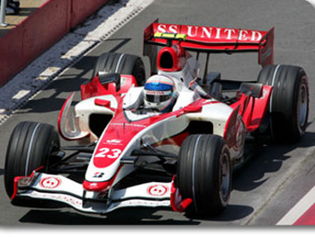 Silver Line SLK 045 Super Aguri SA07 F.1 Honda GP Canada 2007