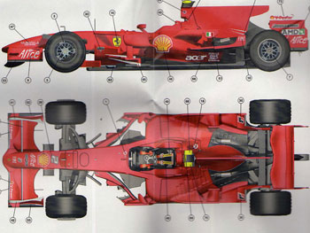 Tameo TMK 379 Ferrari F2008 F.1 Winner GP Europa 2008