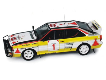 Trofeu 1613 Audi Quattro 3 Rally Safari 1984