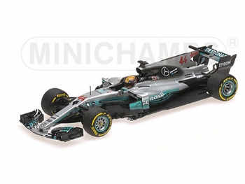 Minichamps 170044 Mercedes AMG W08 F.1 #44 Winner Spanish GP 2017