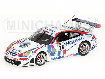 Minichamps 087876 Porsche 911 GT3-RSR #76 Le Mans 2008