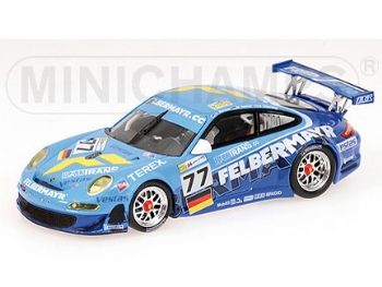 Minichamps 087877 Porsche 911 GT3-RSR #77 Le Mans 2008