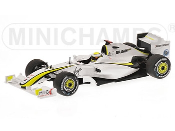 Minichamps 090322 Brawn BGP01 F.1 Mercedes Winner Bahrain GP  09