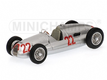 Minichamps  380022 Auto Union Type D Winner Italian GP 1938