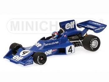 Minichamps  740004 Tyrrell 007 F.1 #4 2nd Svedish GP 1974