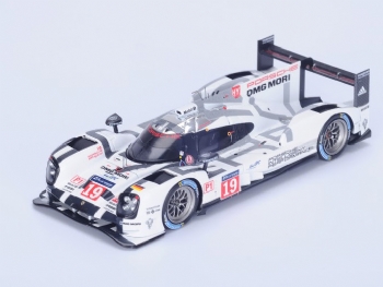 Spark Models S43LM15 Porsche 919 Hybrid #19 Winner Le Mans 2015