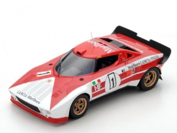 Spark Models S43TF74 Lancia Stratos HF #1 Winner Targa Florio 1974