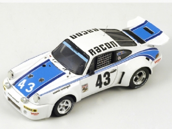 Spark Models S43DA77 Porsche 911 Carrera RSR #43 Winner Daytona 1977