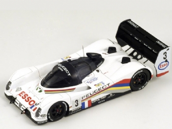 Spark Models S43LM93 Peugeot 905 #3 Winner Le Mans 1993