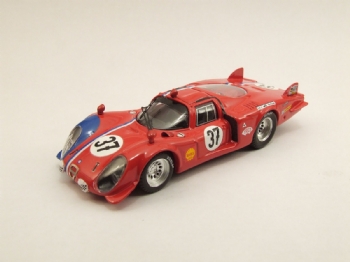 Best 9374 Alfa Romeo 33.2 #37 Le Mans 1968