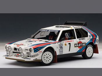 Auto Art 88617 Lancia Delta S4 #7 Winner Rally Montecarlo 1986