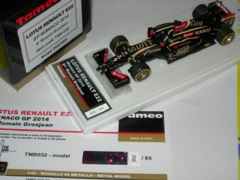 Tameo TMB 032 Lotus E22 F.1 Renault Monaco GP 2014 