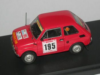 Modellismo 90 MKT 002a Fiat 126 Gr.1 # 195 Rally S. Martino di Castrozza 