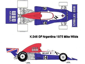 Modellismo 90 K.046 BRM P201 F.1 GP Argentina 1975