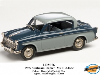 Lansdowne LDM 76  Sumbeam Rapier Mk I 2-Tone 1955