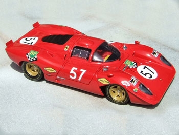 Marsh Models MM 221 Ferrari 312P Coup NART 1970