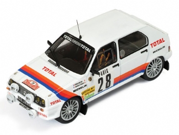 IXO RAC 129 Citroen Visa Chrono #28 Rally Monte 1983