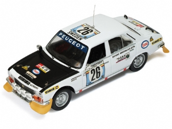 IXO RAC 164 Peugeot 504 #26 Winner Safari 1975 