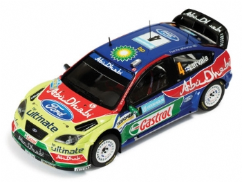 IXO RAM 315 Ford Focus RS07 WRC #4 Winner Rally Sweden 2008 