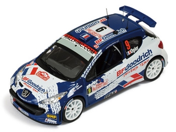 IXO RAM 353 Peugeot 207 S2000 #9 Winner Rally Monte Carlo 2009