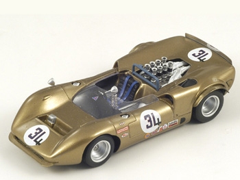 Spark Models S1140 Lola T70 #34 Laguna Seca 1968