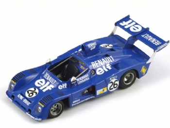 Spark Models S1549 Alpine Renault A441 #26 Le Mans 1975 