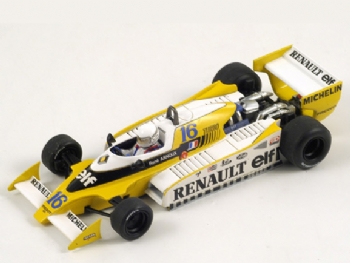 Spark Models S1705 Renault RS01 F.1 3rd French GP 1979