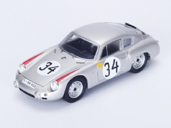 Spark Models S1876 Porsche 356B Abarth #34 Le Mans 1962  