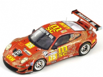 Spark Models S1953 Porsche 997 GT3 RSR #75 Le Mans 2009