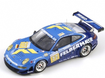 Spark Models S1955 Porsche 997 GT3 RSR #77 Le Mans 2009 