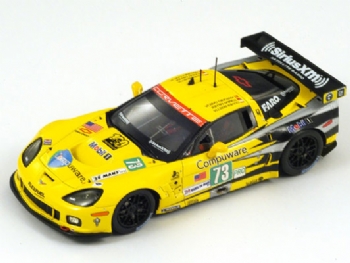 Spark Models S2541 Corvette C6 ZR1 #73 Winner PRO-CLASS Le Mans 2011