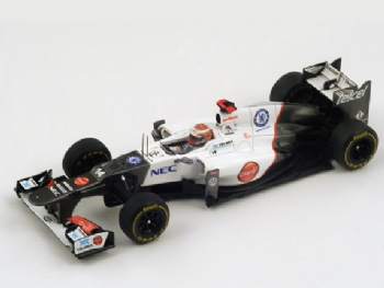 Spark Models S3032 Sauber C31 F.1 #14 Monaco GP 2012