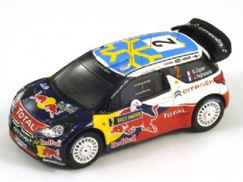 Spark Models S3301 Citroen DS3 WRC #2 Svedish Rally 2011