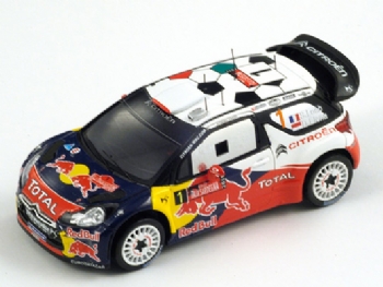 Spark Models S3306 Citroen DS3 WRC Winner Rally Sardinia 2011