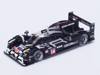 Spark Models S4639 Porsche 919 Hybrid #18 Le Mans 2015