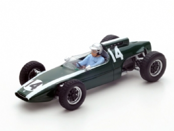 Spark Models S4802 Cooper T60 F.1 #14 Winner Monaco GP 1962