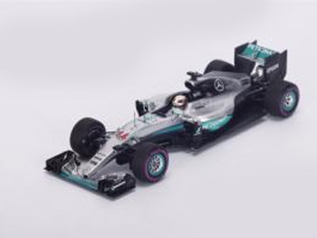 Spark Models S5001 Mercedes MERCEDES F1 W07 Hybrid n44 2016 