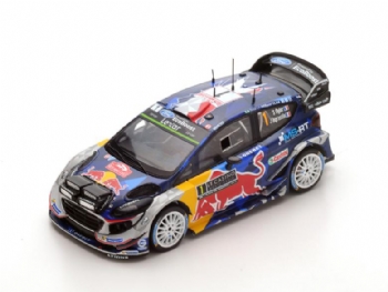 Spark Models S5154 Ford Fiesta WRC #1 Winner Rally Montecarlo 2017 