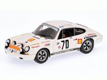 Spark Models S0945 Porsche 911R #70 Winner Tour de Corse 1969