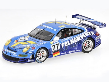 Spark Models S1909 Porsche 997 GT RSR #77 Le Mans 2008