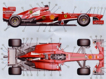 Tameo TMK 413 Ferrari F138 F.1 Winner GP China 2013