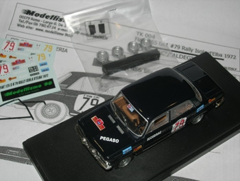 Modellismo 90 TK.004 Trans-kit Fiat 125S Gr.1 #79 Rally Elba 1972