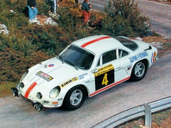 Trofeu 809 Alpine Renault A110 1600S #4 1st Rally Sanremo 197