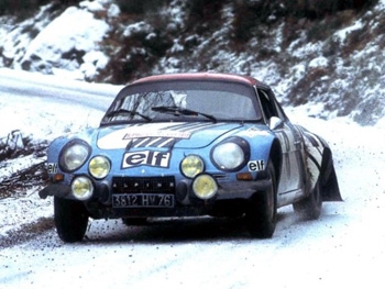 Trofeu 819 Alpine Renault A110  #8 Rally Montecarlo 1975