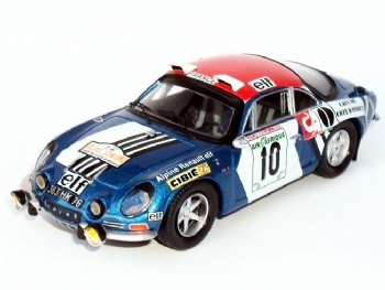 Trofeu 825 Alpine Renault A110 #10 Rally Bandama 1973