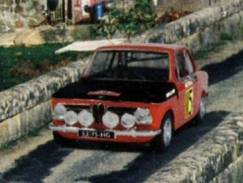 Trofeu 1708 BMW 2002 Tii #115 Rally Montecarlo 1969